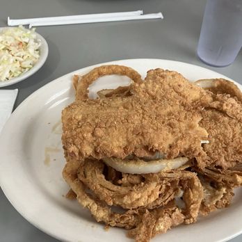Brickstones - Last time I had the haddock dinner with onion rings. Brickstones now uses the battered rings instead of hard crunch. - Breakfast & Brunch Near Me - Rochester, New Hampshire