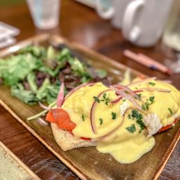 Smoked Salmon & Roasted Vegetable Frittata