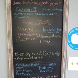 360 Juteuse Fruit Bar - Menu