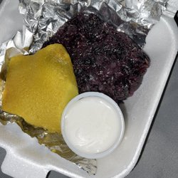 Thai Spoon - Black sticky rice with custard
