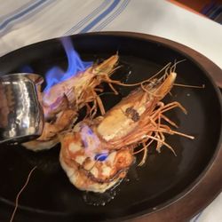 Camarón Gigante Flambeado