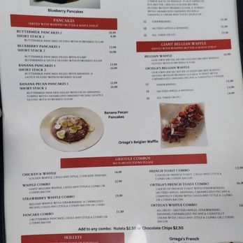 Ortega's Diner - Menu - Mexican Near Me - Fontana, California Ortega's Diner - Menu - Mexican Near Me - Fontana, California