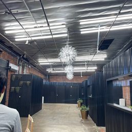 Inside of storage facility
