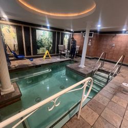 Roman style spa