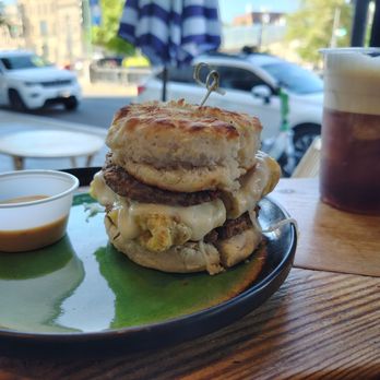 Zeleno - Breakfast sandwich with sausage - Sandwiches Near Me - Washington, DC, District of Columbia