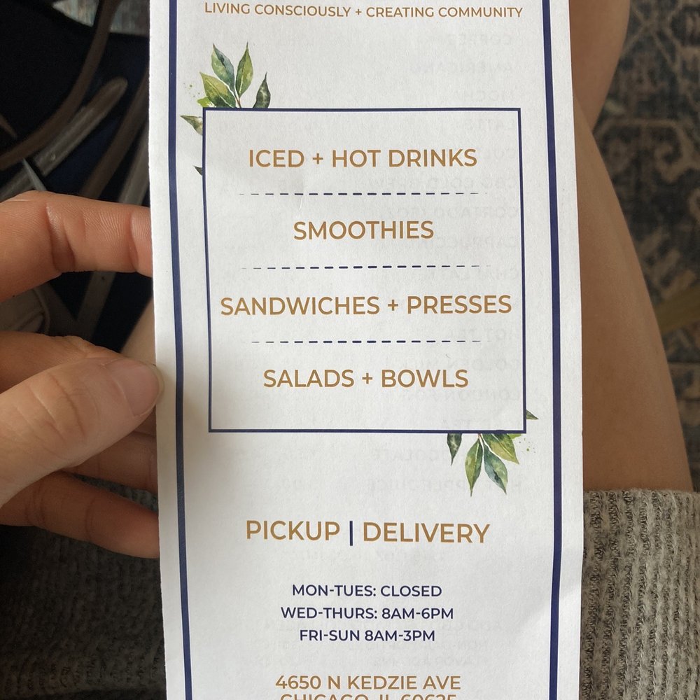Khepri Cafe - Menu - Cafes Near Me - Chicago, Illinois Khepri Cafe - Menu - Cafes Near Me - Chicago, Illinois