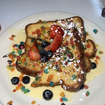 Aloha Stacks - Fruity Pebbles French Toast - Pancakes Near Me - Cerritos, California