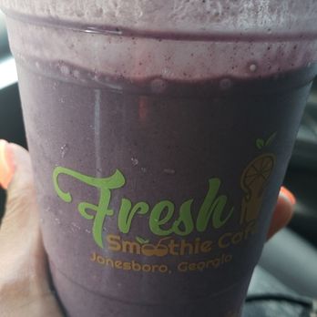 Fresh Smoothie Café - PBJ smoothie  ...delicious! - Juice Bars & Smoothies Near Me - Jonesboro, Georgia