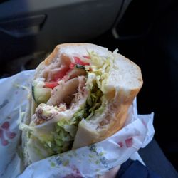 Jimmy John's - #15 tuna with sprouts and avocado