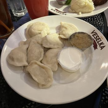 Veselka - Classic Pierogi 8* - Ukrainian Near Me - New York, New York