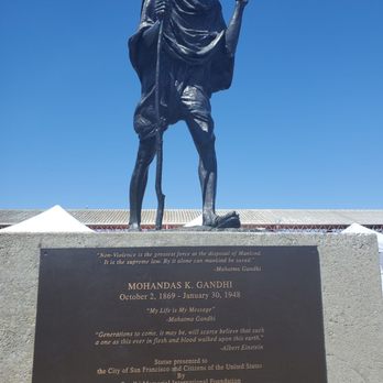 Gandhi Statue - Statue - Landmarks & Historical Buildings Near Me - San Francisco, California Gandhi Statue - Statue - Landmarks & Historical Buildings Near Me - San Francisco, California