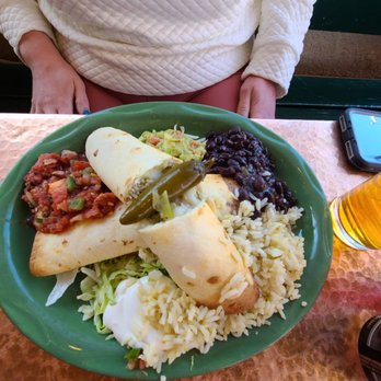 Oscar's Cafe - Chicken flautas.  Also very good. - Mexican Near Me - Springdale, Utah