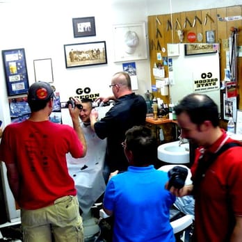 City Barber Shop - Who knew so many people could get excited about watching a haircut. - Barbers Near Me - Corvallis, Oregon City Barber Shop - Who knew so many people could get excited about watching a haircut. - Barbers Near Me - Corvallis, Oregon