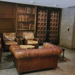 Ledger Bar - Plush seating corner