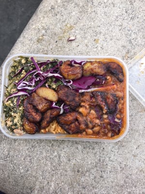 Spinach & Agushi - Exmouth Market by null