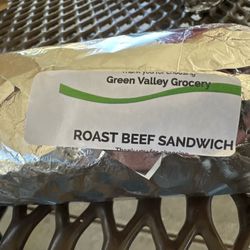 Green Valley Grocery - Roast beef sandwich