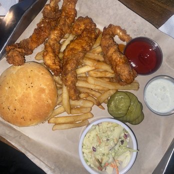 BLVD Grille - Gaming, Celler, & Cocktails - Got honey chicken platter - Wine Bars Near Me - Henderson, Nevada