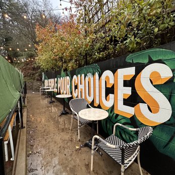 The Pour Choice - Outside seating and mural - Coffee & Tea Near Me - Auburn, California The Pour Choice - Outside seating and mural - Coffee & Tea Near Me - Auburn, California