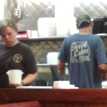 Huddle House - two men in a coffee shop - Diners Near Me - Monroe, Georgia