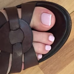 Nice gel pedicure too !