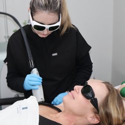 Skintellect Laser & Aesthetics - Laser Specialist doing Underarm Laser Hair Removal with the Candela Gentle Max Pro for smooth, clear underarms.