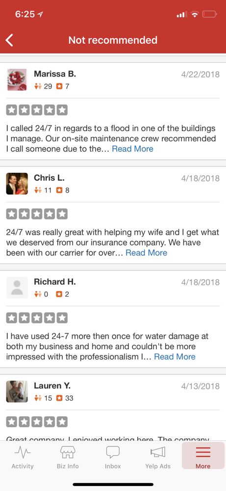 Slide of 24-7 Resoration