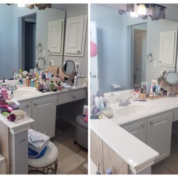 Bubbles & Buckets - Before and After Bathroom Cleaning - Home Cleaning Near Me - San Antonio, Texas Bubbles & Buckets - Before and After Bathroom Cleaning - Home Cleaning Near Me - San Antonio, Texas