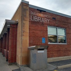 Dudley Branch Library - Picking up a particular book that was only here that I didn't want to wait for, and checking out a branch I haven't visited--very nice! :-D