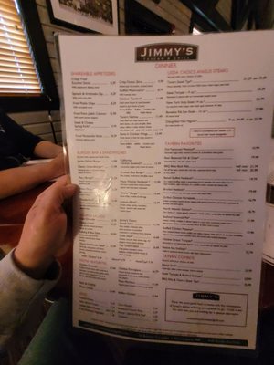 Menu photo 3 Jimmy's Tavern & Grill Shrewsbury, MA
