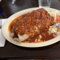 El Tepeyac Cafe - 7/28/24: Okie de Pollo Burrito -- fireeeeeee!!!