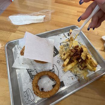 Yella’s - i got Onion Rings and Loaded Fries ! very tasty ! - Juice Bars & Smoothies Near Me - Hawthorne, New Jersey Yella’s - i got Onion Rings and Loaded Fries ! very tasty ! - Juice Bars & Smoothies Near Me - Hawthorne, New Jersey