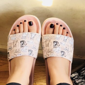 Nails Connection - I love my toe nails polish - Nail Salons Near Me - Brookline, Massachusetts