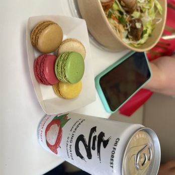 Amaze Noodles - 2. Crispy Pork Belly Macrons Free drink! - Asian Fusion Near Me - Los Alamitos, California