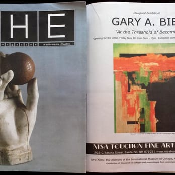 Photo of Nisa Touchon Fine Art - Santa Fe - Ad in the May Issue of THE Magazine of the Arts. Keep an eye out for it!