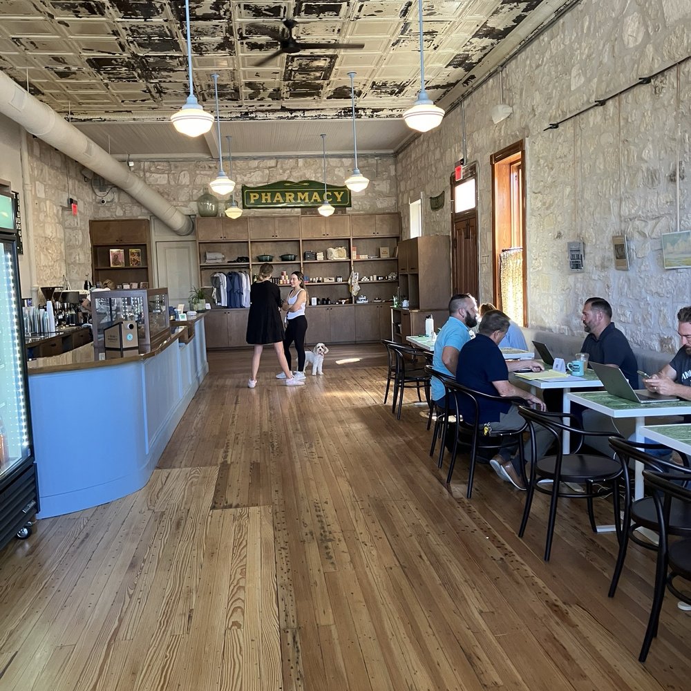 The Pharmacy - Coffee & Tea Near Me - Fredericksburg, Texas The Pharmacy - Coffee & Tea Near Me - Fredericksburg, Texas
