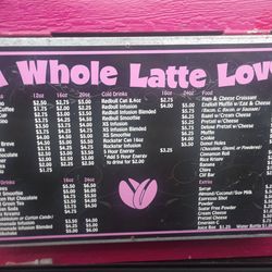 A Whole Latte Love Shop - Quick pick-me-up...