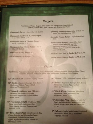 Menu photo 2 Flanagan's Pub and Grill Schroon Lake, NY Menu photo 2 Flanagan's Pub and Grill Schroon Lake, NY