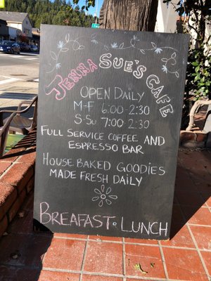 Menu photo 7 Jenna Sue's Cafe Boulder Creek, CA Menu photo 7 Jenna Sue's Cafe Boulder Creek, CA