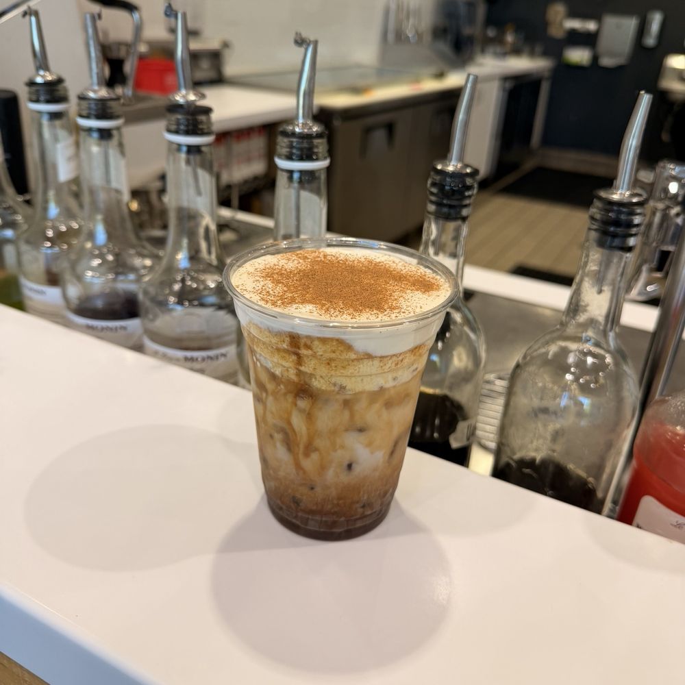 Virtue Juice + Coffee - Latte w whole milk and cinnamon sooooo fiya - Juice Bars & Smoothies Near Me - Vacaville, California Virtue Juice + Coffee - Latte w whole milk and cinnamon sooooo fiya - Juice Bars & Smoothies Near Me - Vacaville, California