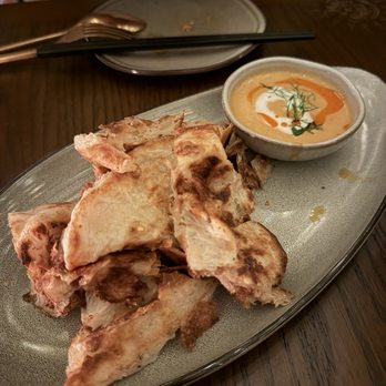 The Night We Met - Roti with panang curry! - Cocktail Bars Near Me - Los Angeles, California