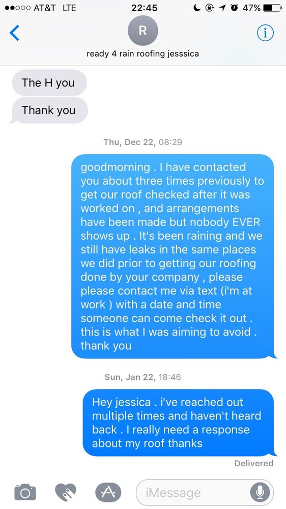 Slide of Ready For Rain Roofing