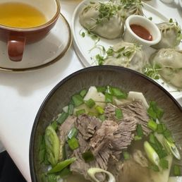 Tashkent tea, Manty, Kazakh style soup