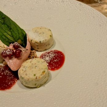 Philippe Meyers - Nougat glacé maison, sorbet aux fruits rouges / Homemade frozen nougat, red berry sorbet. 2025 10 07. M1. 255. - Restaurants Near Me - Braine-l'alleud, WBR Philippe Meyers - Nougat glacé maison, sorbet aux fruits rouges / Homemade frozen nougat, red berry sorbet. 2025 10 07. M1. 255. - Restaurants Near Me - Braine-l'alleud, WBR