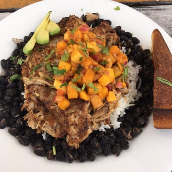 Blue Surf Cafe - Mojo pork. The mango relish was delish! - Cafes Near Me - Wilmington, North Carolina Blue Surf Cafe - Mojo pork. The mango relish was delish! - Cafes Near Me - Wilmington, North Carolina