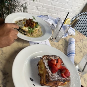 26 Beach Restaurant - The Stuffed One French Toast Breakfast Chilaquiles - New American Near Me - Venice, California 26 Beach Restaurant - The Stuffed One French Toast Breakfast Chilaquiles - New American Near Me - Venice, California
