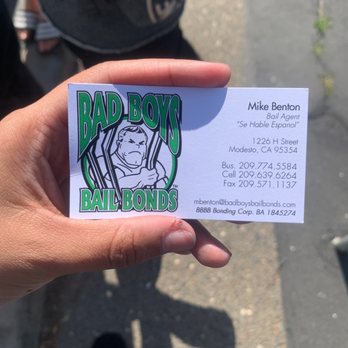 Bad Boys Bail Bonds - MIKE BENTON  Business number 209.774.5584 MIKES CELL 209.639.6264 - Bail Bondsmen Near Me - Modesto, California