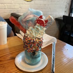 Southern Roots - This is the Under the Sea milkshake. Tastes SOOO good and looks awesome.