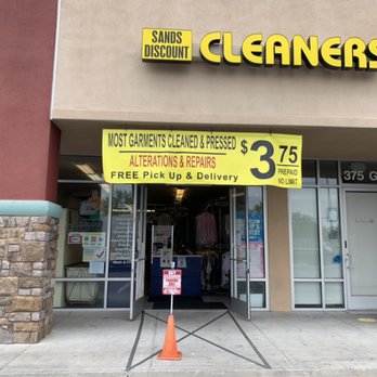 Sands Cleaners - Most garments Cleaned and Pressed for $3.75ea - Dry Cleaning Near Me - San Jose, California Sands Cleaners - Most garments Cleaned and Pressed for $3.75ea - Dry Cleaning Near Me - San Jose, California