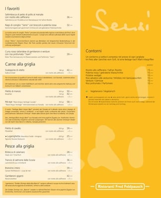 Menu photo 5 Ristorante Sensi Muralto, TI Menu photo 5 Ristorante Sensi Muralto, TI