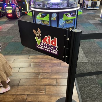 Chuck E. Cheese - They stamped our hands at check in - Pizza Near Me - Houston, Texas Chuck E. Cheese - They stamped our hands at check in - Pizza Near Me - Houston, Texas